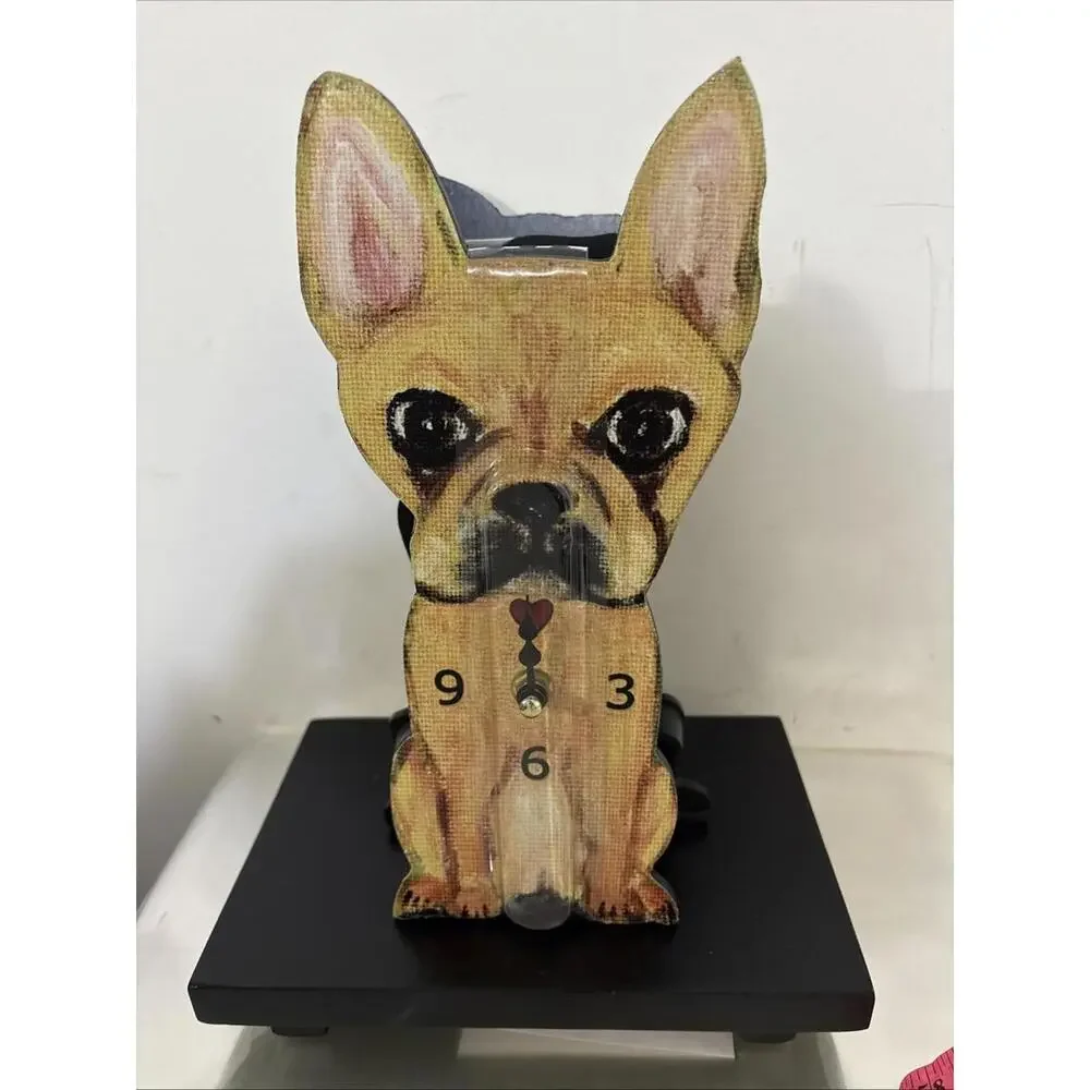 Cute‎ Dog Clocks Set Of Three 10” Tall Average